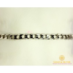 Серебряный Браслет 925 проба. Браслет, плетение, Панцирь Квадрат 01150kp
