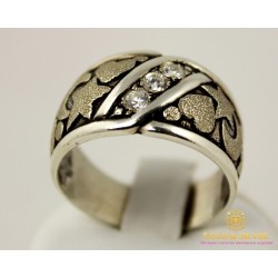 Серебряное кольцо 925 проба. Женское Кольцо Адажио 1001