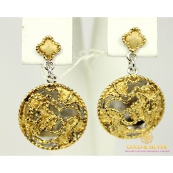 Серебряные Серьги 925 проба. Женские серебряные серьги. 11328405