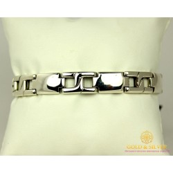 Серебряный Браслет 925 проба. Браслет Союз 4020