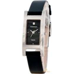 Женские Часы кварцевые Romanson DL9198SLWH BLACK