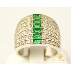 Серебряное кольцо 925 проба. Женское Кольцо Классика 1352