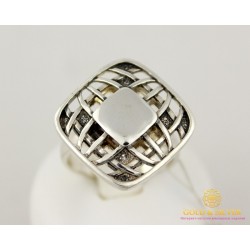 Серебряное кольцо 925 проба. Женское Кольцо 081412 6,4 грамма
