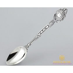 Серебряная ложка 925 проба. Ложка детская. Часики 2 6030