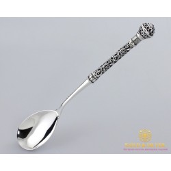 Серебряная ложка 925 проба. Ложка чайная. 6052
