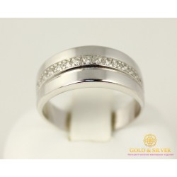 Серебряное кольцо 925 проба. Женское серебярное Кольцо Симпозиум 1118