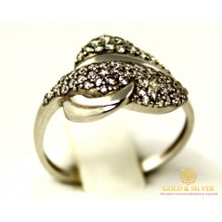 Серебряное кольцо 925 проба. Женское серебряное Кольцо Барби 15889r