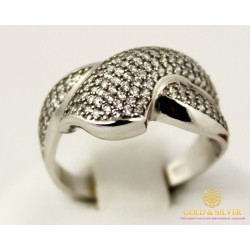 Серебряное кольцо 925 проба. Женское Кольцо Сати 15729r