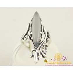 Серебряное кольцо с улекситом(им) 1228ул