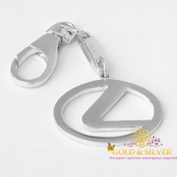 Серебряный брелок Lexus (лексус) 8078