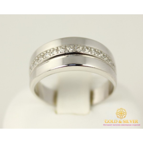 Серебряное кольцо 925 проба. Женское серебярное Кольцо Симпозиум 1118 , Gold &amp Silver Gold & Silver, Украина