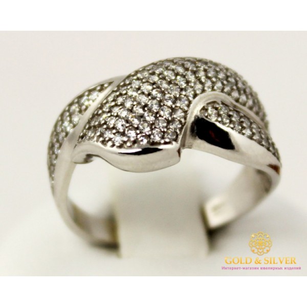 Серебряное кольцо 925 проба. Женское Кольцо Сати 15729r , Gold & Silver Gold & Silver, Украина
