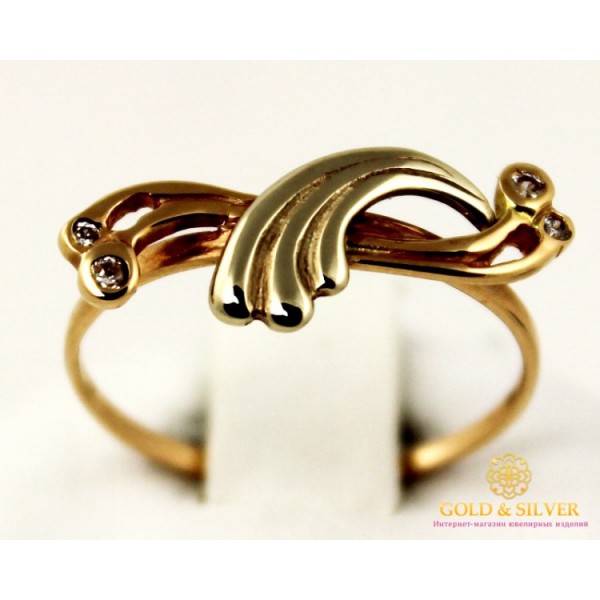 Золотое кольцо 585 проба. Женское Кольцо 1,28 грамма. 330394 , Gold & Silver Gold & Silver, Украина